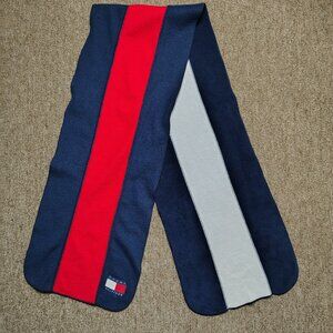 VINTAGE TOMMY HILFIGER Scarf Unisex Adult Fleece Classic Winter Warm Accessory